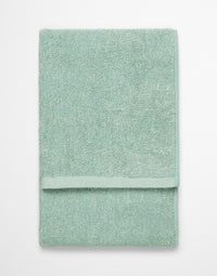 Marc O'Polo Handdoek Timeless melange Aquamarine
