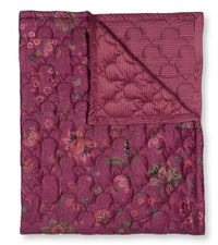 Pip Studio Quilt Mumbai Morning Velvet Donker roze
