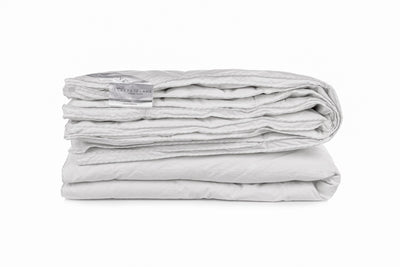 Heckett & Lane Dekbed Silver Dubbel Silver-65-WGD