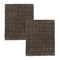 Seahorse Badmat Metro - 50x60 cm - Basalt - Set van 2