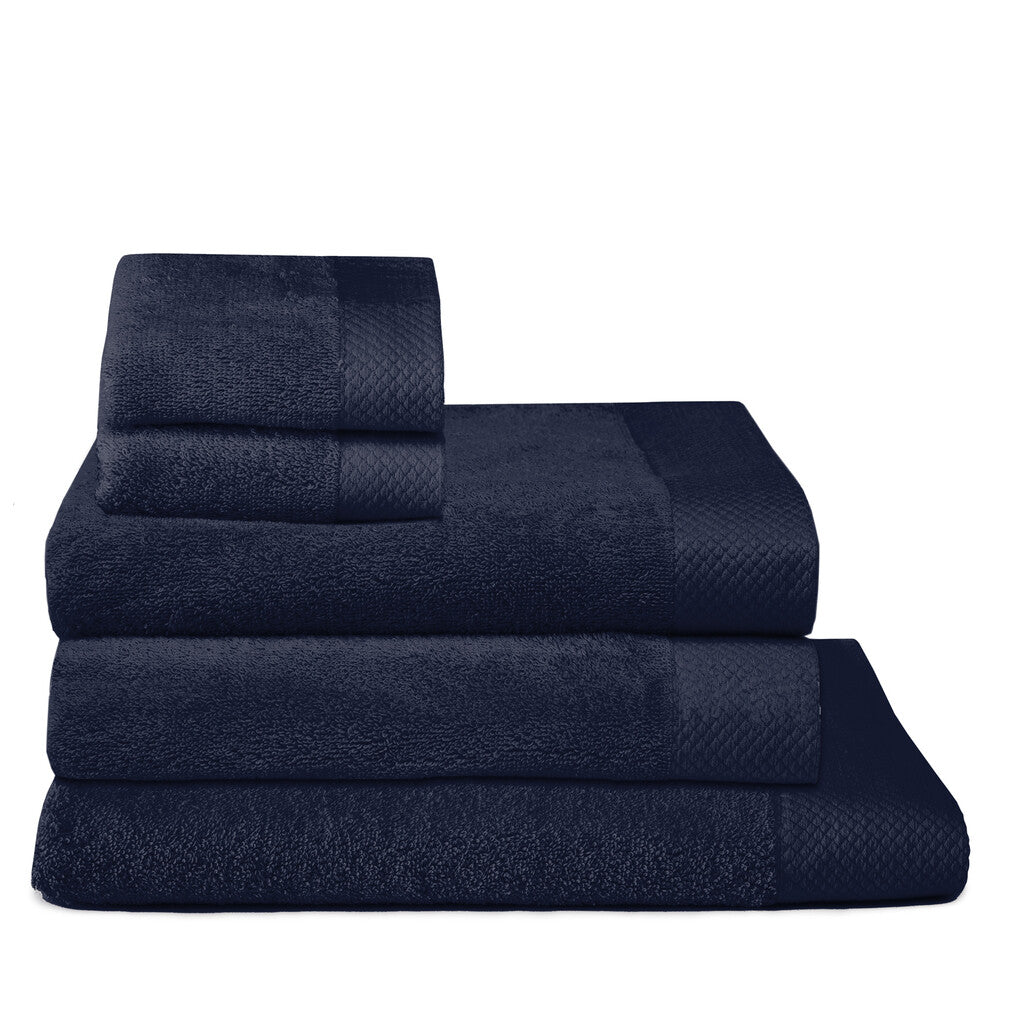 Seahorse Badset Pure badtextielset 5-delig Indigo