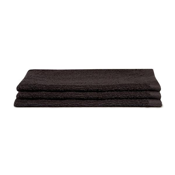 Seahorse Washandje Pure Basalt Set van 3