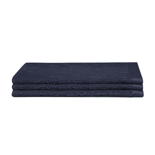 Seahorse Washandje Pure Indigo Set van 3