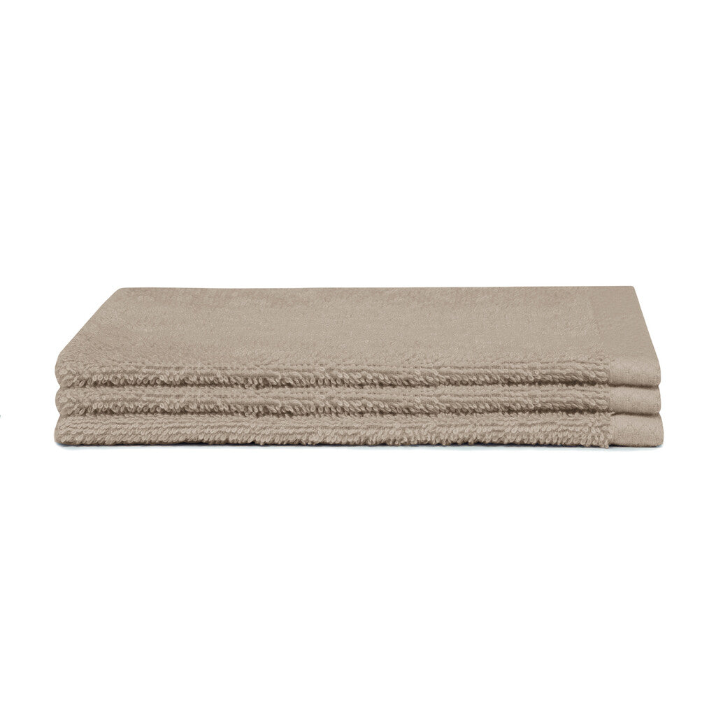 Seahorse Washandje Pure Silver Sand Set van 3