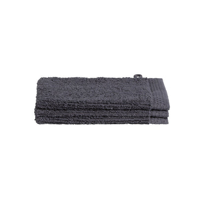 Seahorse Washandje Ridge Graphite Set van 3