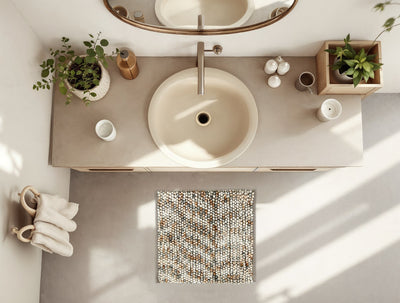 Zo!Home Badmat Zola Forest-Sand