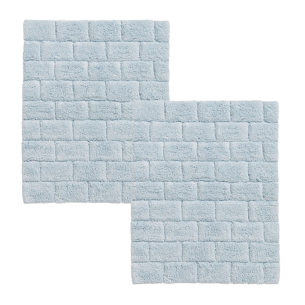 Seahorse Badmat Metro Blue Set van 2