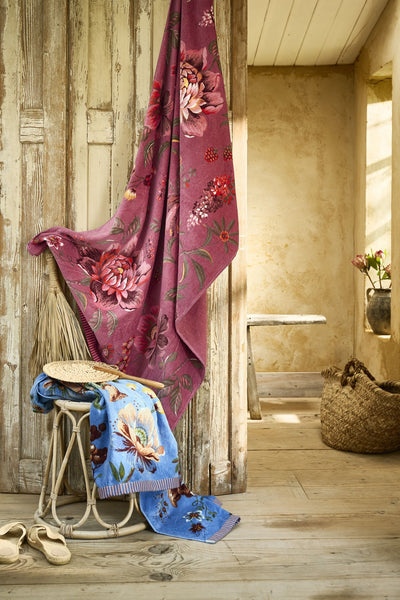 Pip Studio Strandlaken Secret Garden Beachtowel Pink