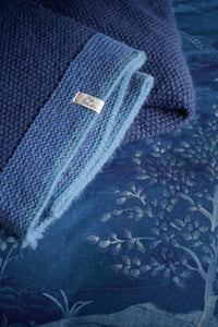Pip Studio Dekbedovertrek Sundara Wood Donkerblauw