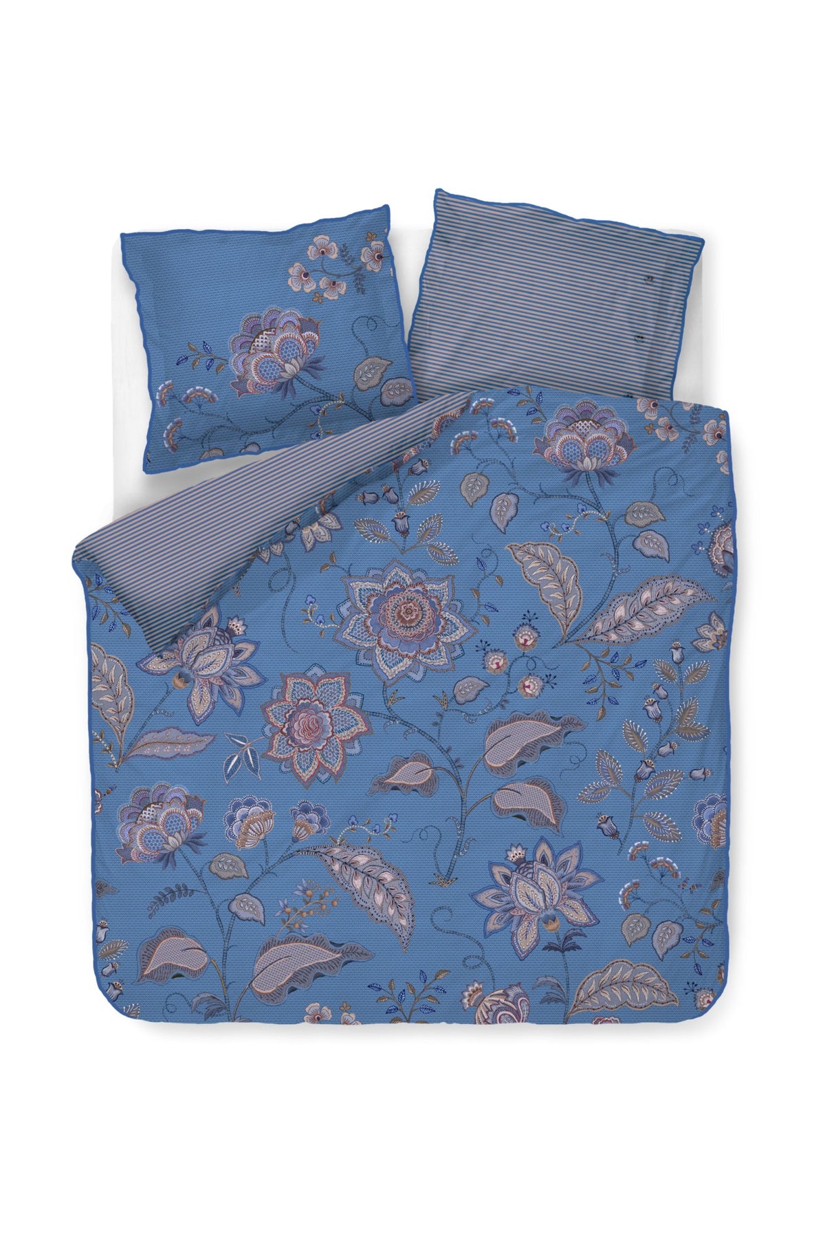 Pip Studio Dekbedovertrek Mumbai Night Blauw