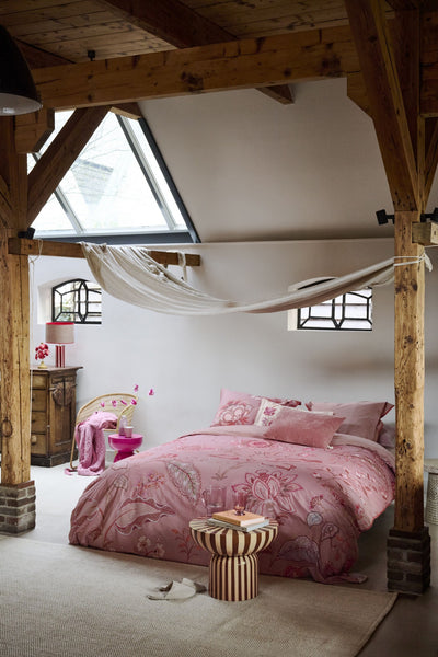 Pip Studio Dekbedovertrek Mumbai Night Roze