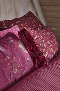 Pip Studio Dekbedovertrek Flora Bangalore Donker roze