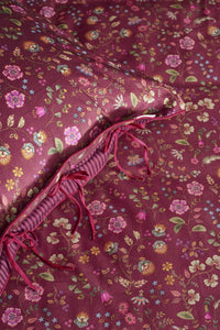 Pip Studio Dekbedovertrek Flora Bangalore Donker roze