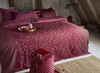 Pip Studio Dekbedovertrek Flora Bangalore Donker roze