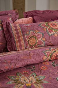 Pip Studio Dekbedovertrek Mumbai Evening Donker roze