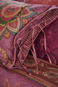 Pip Studio Dekbedovertrek Mumbai Evening Donker roze