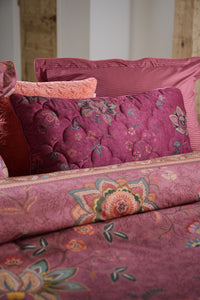 Pip Studio Dekbedovertrek Mumbai Evening Donker roze