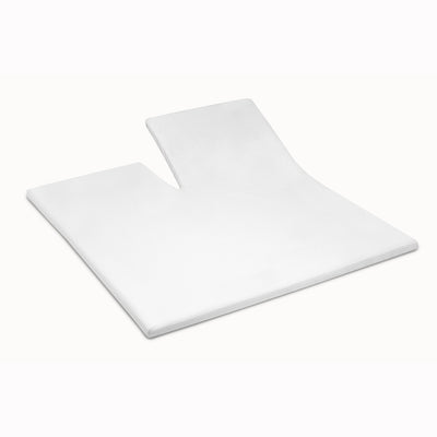 Cinderella Molton Stretch Splittopper Single White