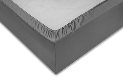 Zo!Home Hoeslaken Satinado Classic-Anthracite