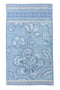 Pip Studio Handdoek Jasmin Jacquard - 30x50 cm - Licht blauw