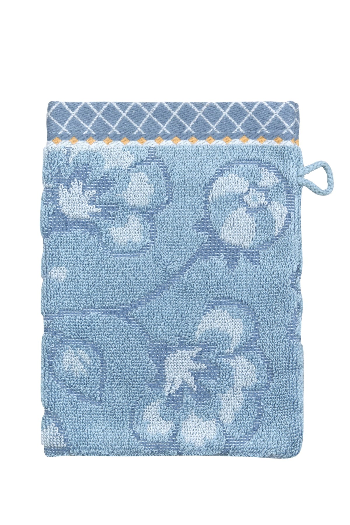 Pip Studio Handdoek Jasmin Jacquard Licht blauw