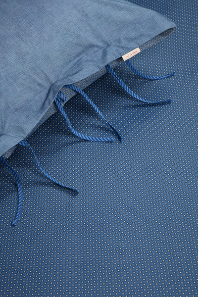 Pip Studio Hoeslaken Twinkle Star Fitted Sheet Donkerblauw