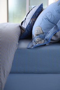 Pip Studio Hoeslaken Twinkle Star Fitted Sheet Donkerblauw