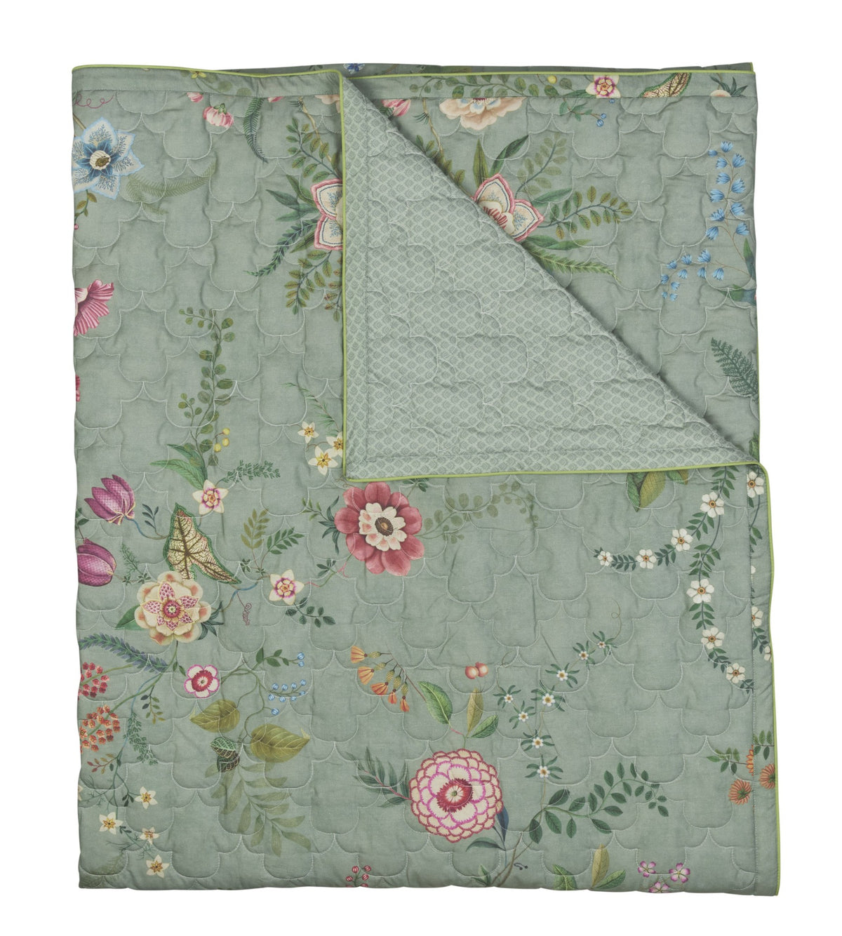 Pip Studio Quilt Everbloom Groen
