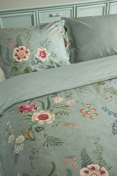 Pip Studio Dekbedovertrek Everbloom Groen