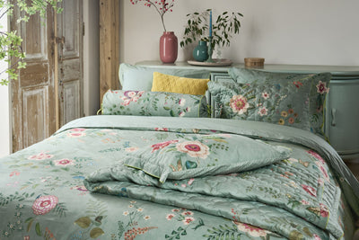 Pip Studio Dekbedovertrek Everbloom Groen