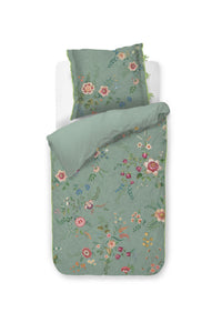 Pip Studio Dekbedovertrek Everbloom Groen