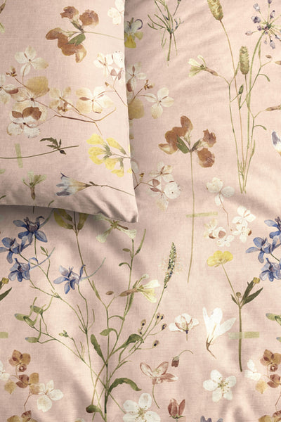 Ariadne at Home Dekbedovertrek Soft Flowers Nude