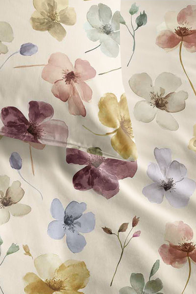 Ariadne at Home Dekbedovertrek Fleurs Multi