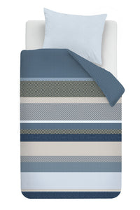 BeddingHouse Dekbedovertrek Hylke Blauw