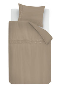 BeddingHouse Dekbedovertrek Osiris Taupe