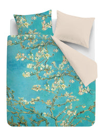 Van Gogh Museum Dekbedovertrek Almond Blossom de Velours Blauw