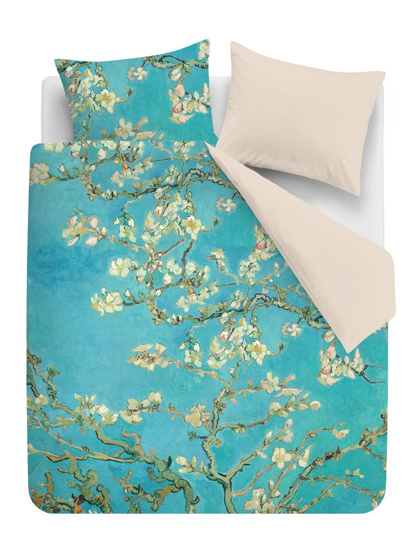 Van Gogh Museum Dekbedovertrek Almond Blossom de Velours Blauw