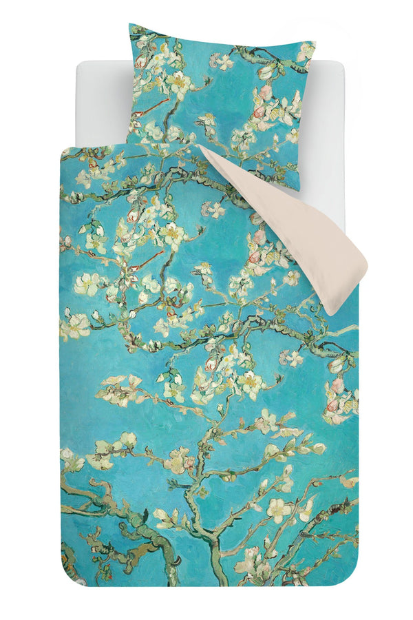 Van Gogh Museum Dekbedovertrek Almond Blossom de Velours Blauw