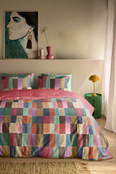 Oilily Dekbedovertrek Fiesta Blocks Multi