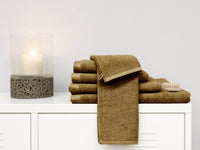 Heckett & Lane Gastendoekje Premium Cognac-Brown