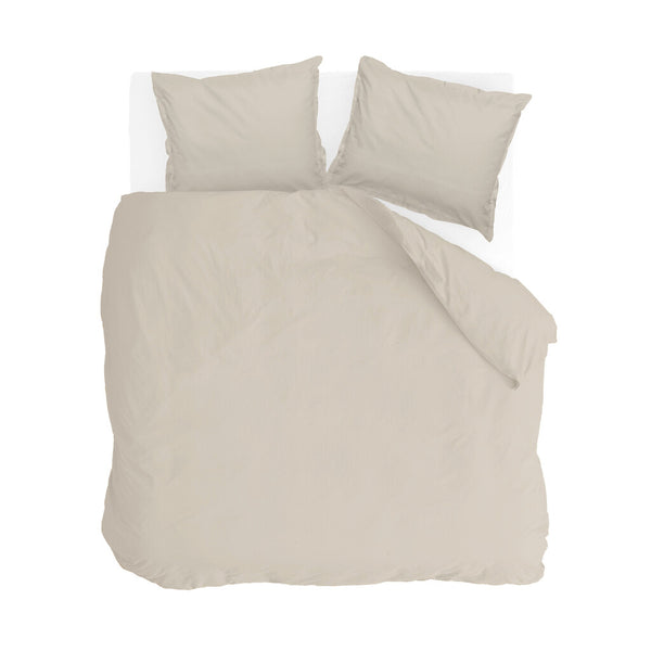 Walra Dekbedovertrek Vintage Satin Sand