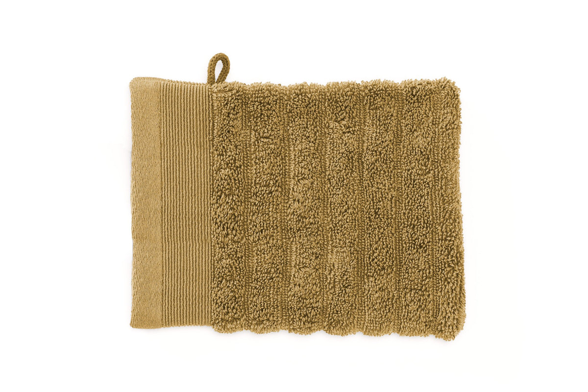 Heckett & Lane Washandje Prestige Ochre-Yellow