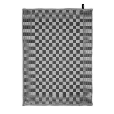 Byrklund Theedoek Clean Tidy Zwart 50x70 cm