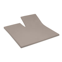 Cinderella Splittopper hoeslaken Sundays Satijn Single Split Taupe