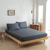 Boomba Bamboo Hoeslaken Premium Space Blue