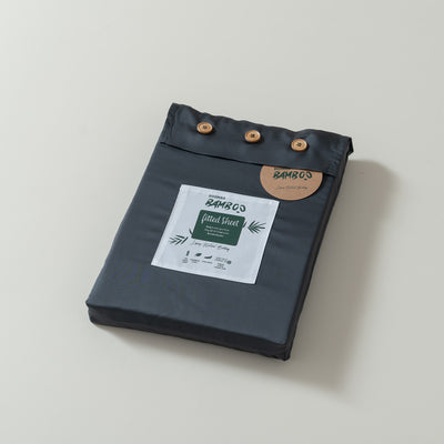 Boomba Bamboo Hoeslaken Premium Space Blue