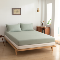Boomba Bamboo Topper hoeslaken Premium Sage Green