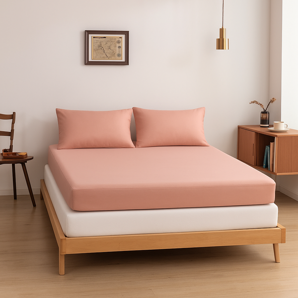 Boomba Bamboo Topper hoeslaken Premium Cuddle Pink