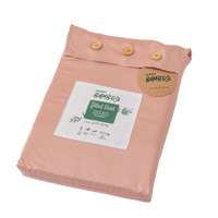 Boomba Bamboo Topper hoeslaken Premium Cuddle Pink