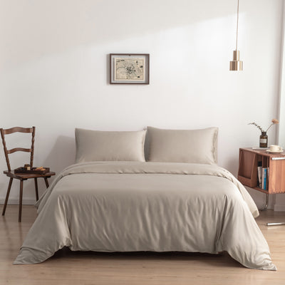Boomba Bamboo Dekbedovertrek Premium Soft Taupe